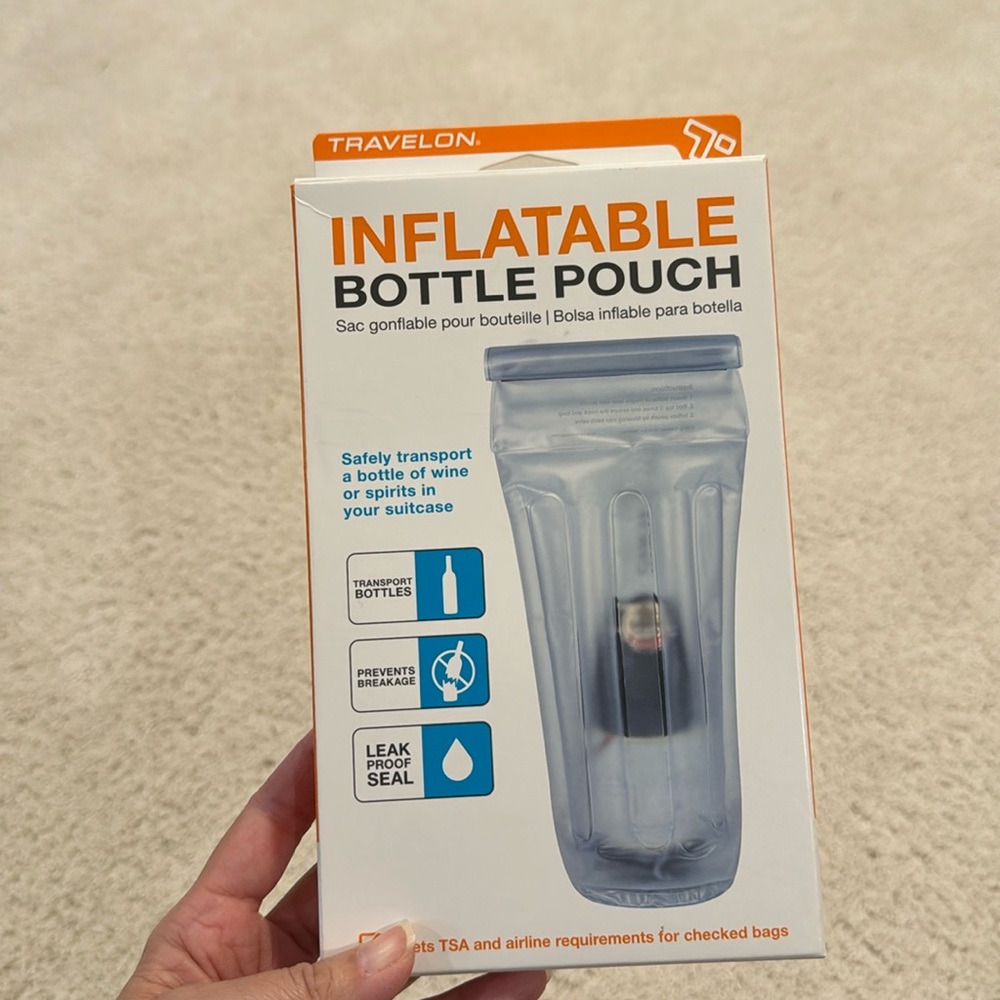 Travelon Inflatable Bottle Pouch